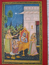 Shree Krishna in the Moonlight: The Darbar of Devotion